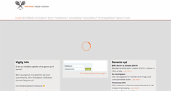 Desktop Screenshot of olstykke-tennisklub.dk